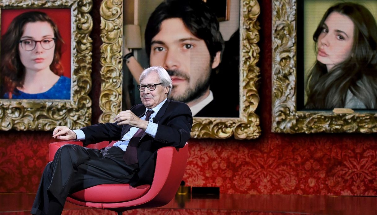 Vittorio Sgarbi in tv: dietro le foto dei figli Alba, Carlo ed Evelina